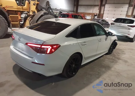 2022 Honda Civic Sport из США, поврежденный, VIN 2HGFE2F52NH595139